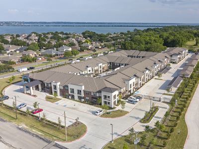 ariel view of Lakes at Grand Prairie